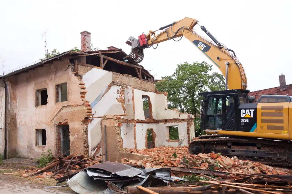 Excavation Services Northland demolition work supporting sustainable and energy-efficient solutions.